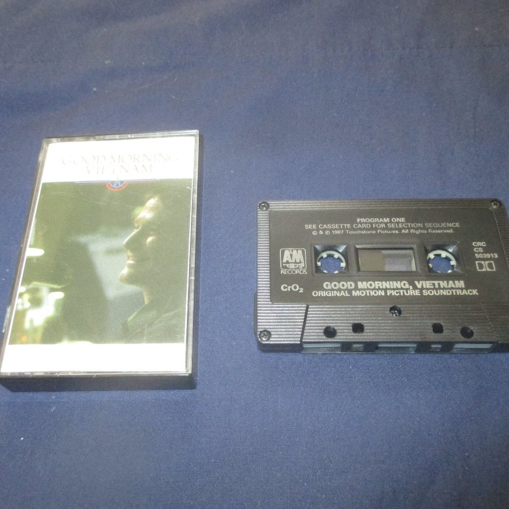 Good Morning Vietnam Original Motion Picture Soundtrack on cassette (1988)